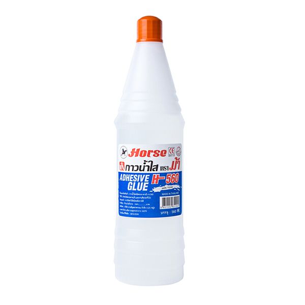 กาวน้ำขวดเบียร์ตราม้า H-560/560cc 1ขวด