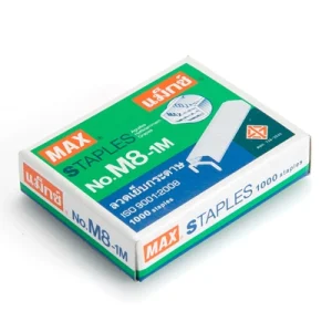 ลวดเย็บกระดาษMAX NO.M8-1M  1กล่อง