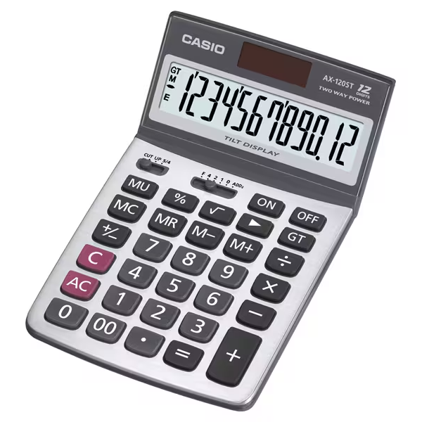 เครื่องคิดเลข Casio รุ่น AX-120ST