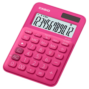 เครื่องคิดเลข Casio รุ่น MS-20UC-RD