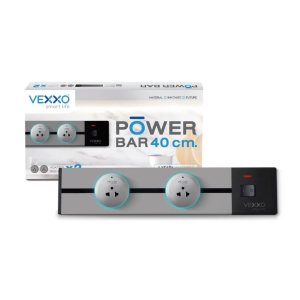 รางปลั๊กไฟแบบเลื่อนได้ VEXXO PWB1-4200 40 ซม.