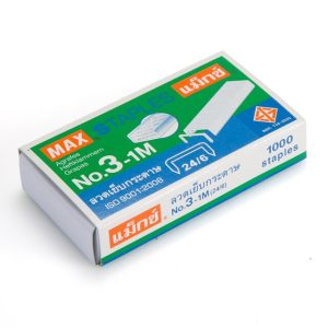 ลวดเย็บกระดาษMAX NO.3-1M  1กล่อง