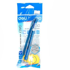 ปากกาลูกลื่นตั้งโต๊ะDELI 0.7mm No.Q50-BL/น้ำเงิน