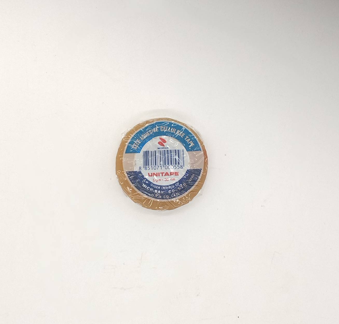 สก๊อตเทปใสUNITAPE 1/2"X36Y(เล็ก)