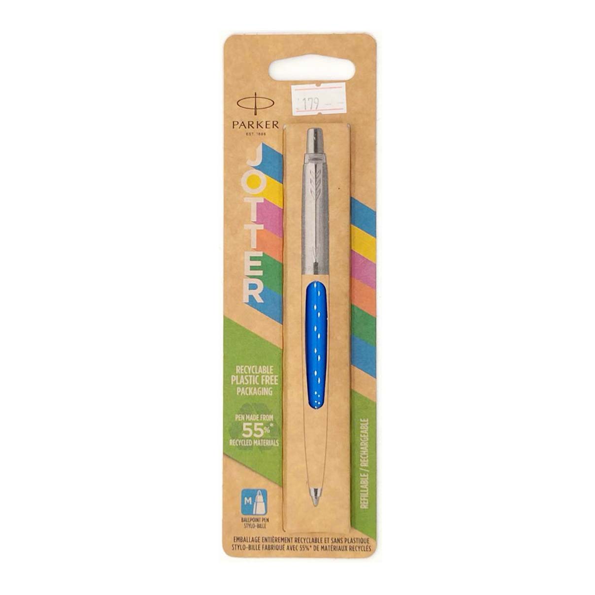 ปากกาลูกลื่นปาร์กเกอร์จอตเตอร์ 90 บลู ซีที