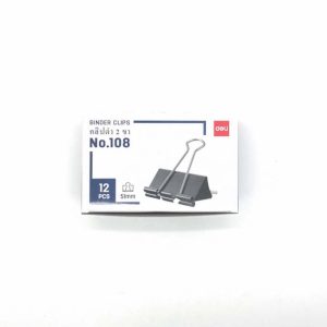 คลิปหนีบดำDELI NO.108(51mm)