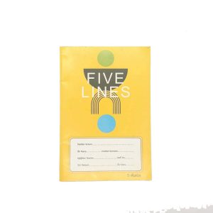 สมุด 5 เส้น 40แผ่น/กิตติเจริญฯ