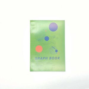 สมุดกราฟเส้นแดง 40 แผ่น/กิตติเจริญฯลฯ สีเขียว