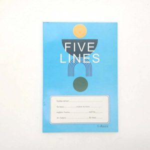 สมุด 5 เส้น 80 แผ่น/กิตติเจริญฯ