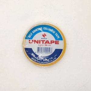 สก๊อตเทปใสUNITAPE 1/2"X36Y(ใหญ่)