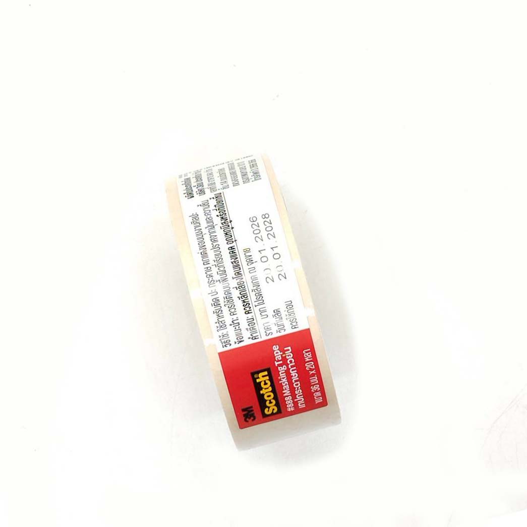 เทปกระดาษกาวย่น3M 36MM*20Y