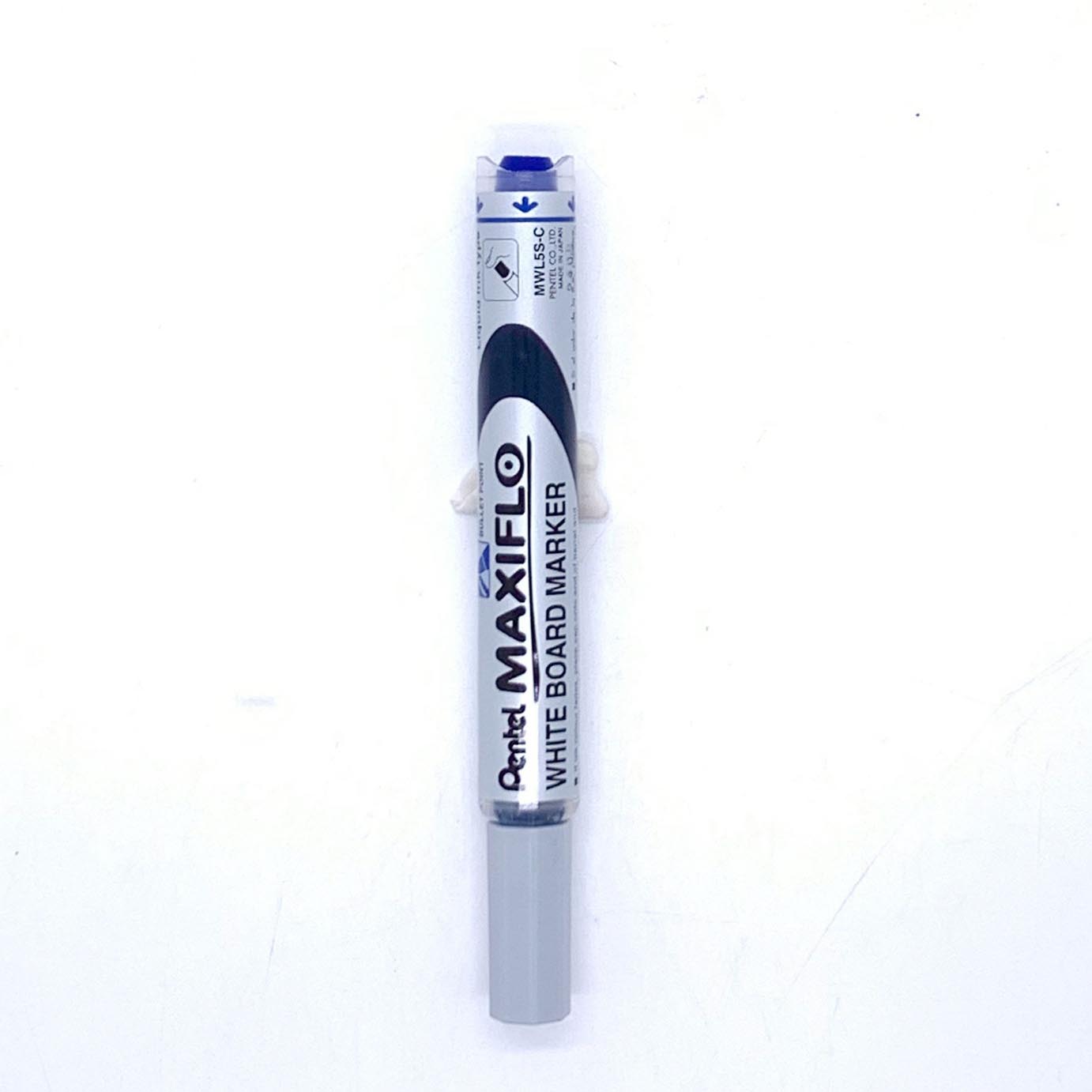 ปากกาไวท์บอร์ดPentel MAXIFLO MWL5S-C/น้ำเงิน