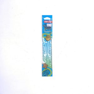 ไม้บรรทัดเจลลี่DELI 20cm. No.H20A