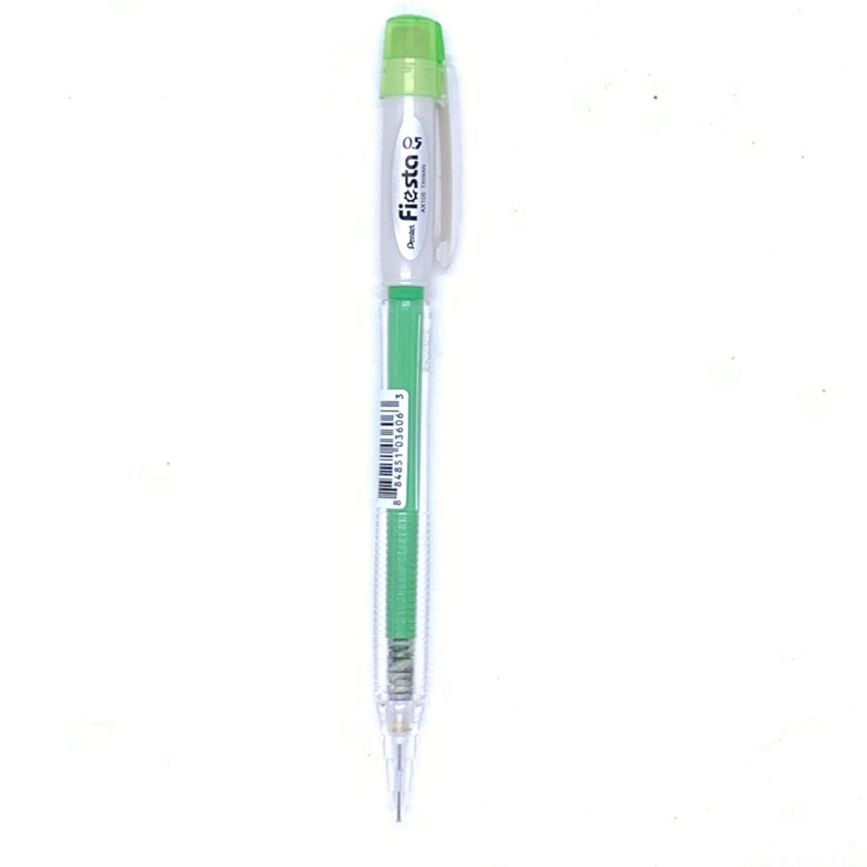 ดินสอกดเพนเทล AX105W-K 0.5/ขาวเขียวอ่อน