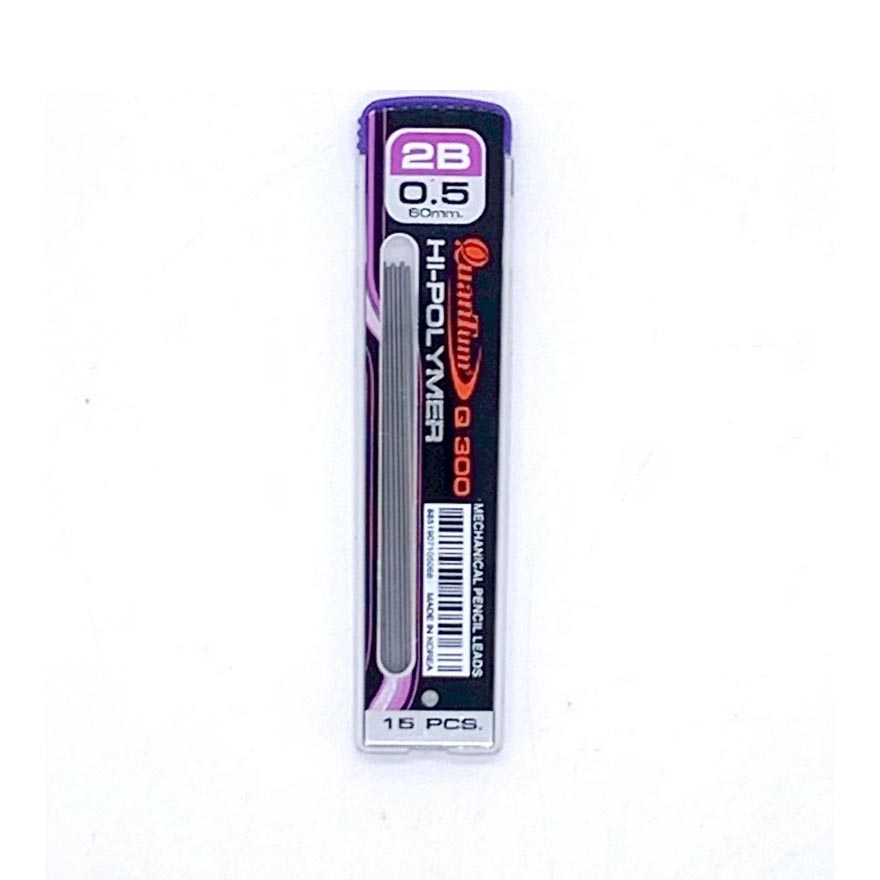 ไส้ดินสอกดควอนตั้ม Q300 0.5mm 2B