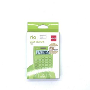 เครื่องคิดเลข 3 นิ้ว 12 หลัก รุ่น Rio-1122
