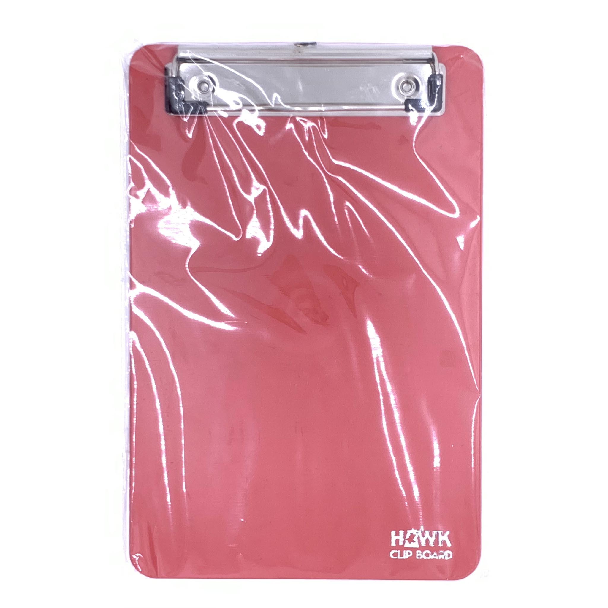 คลิปบอร์ดพลาสติก A5 H-002 สีแดง
