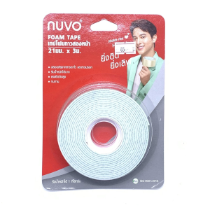 เทปโฟมกาวสองหน้าNUVO 777 21MM*1M