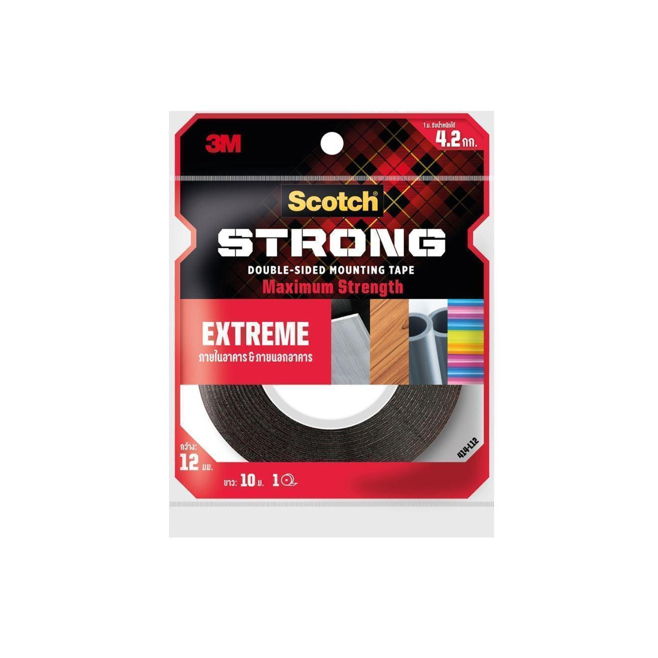 เทปกาวอะคริลิค 2 หน้า 12*10ม.(EXTREME)