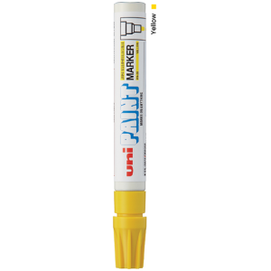 ปากกา UNI PAINT PX-20 เหลือง