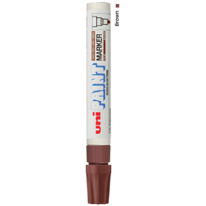 ปากกา UNI PAINT PX-20 น้ำตาล