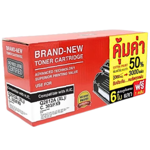 โทนเนอร์ Freejet รุ่น Q2612A/Canon303/FX9