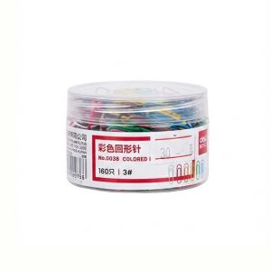 ลวดเสียบกระดาษสีDELI No.0038