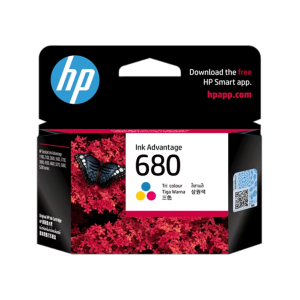 HP ตลับหมึกอิงค์เจ็ท Tri-color รุ่น 680 3 สี