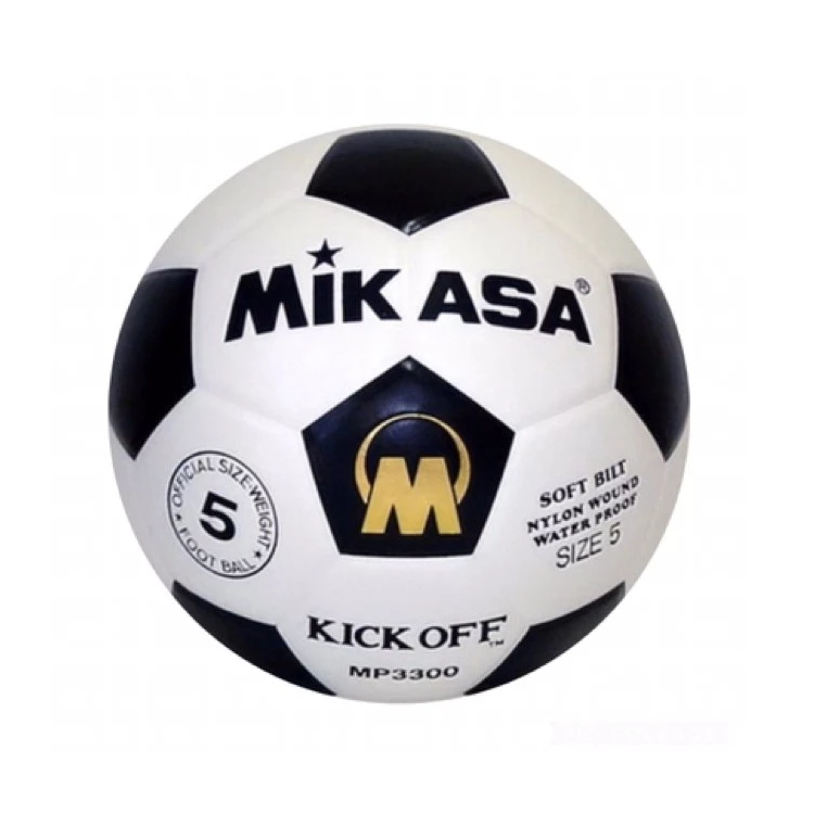 ฟุตบอลMIKASA#5-MP380/ขาวดำ