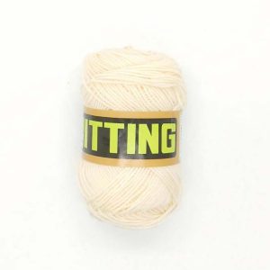 ไหมพรม Eagle 100g ม้วนใหญ่ สีขาว