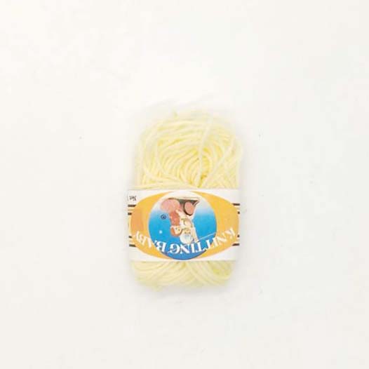 ไหมพรม Baby เล็ก สีขาว