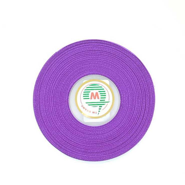 ริบบิ้นซาติน 7มม. สีม่วง