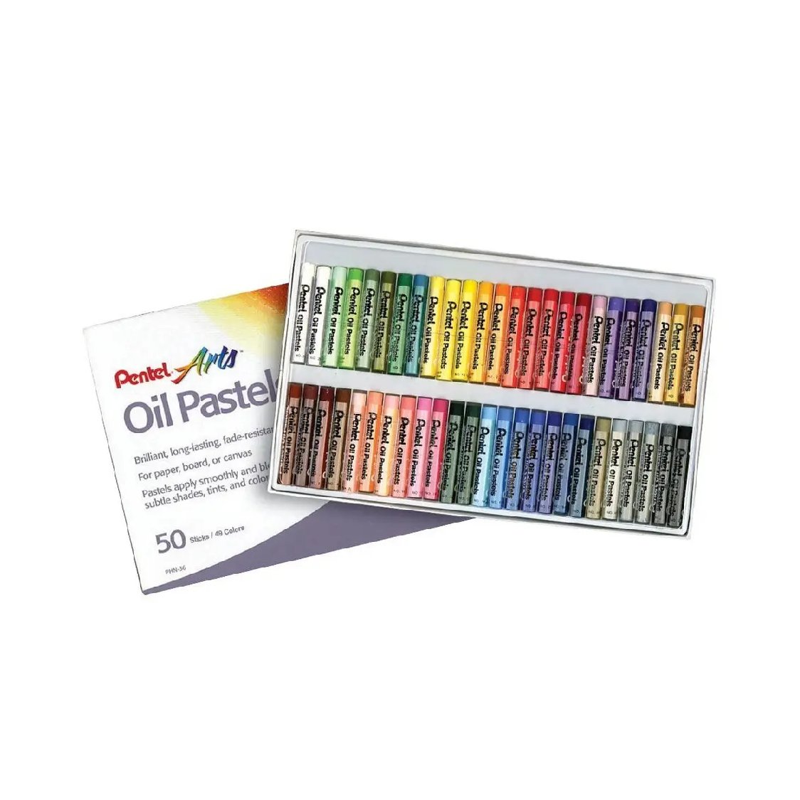 สีชอล์คเพนเทล 50 สี ขนาดปกติ