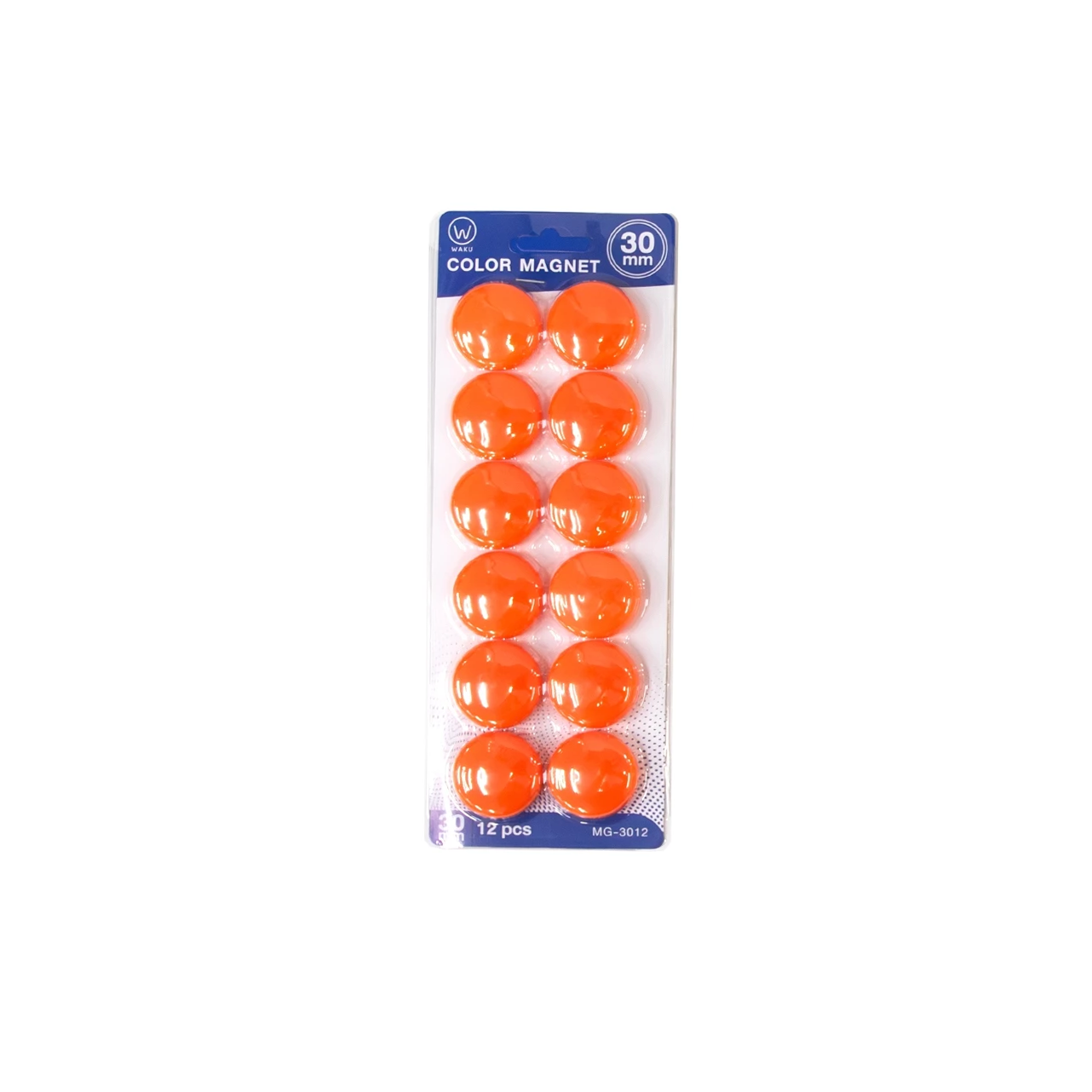 เม็ดแม่เหล็กสีWAKU 30mm. FQ3012