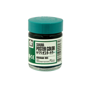 สีโปสเตอร์ซากุระ 30cc/เขียวแก่