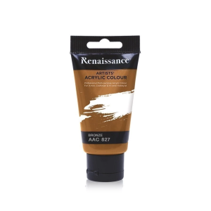 สีอะครีลิคเรานาซองค์ 75 มล.#827/BRONZE