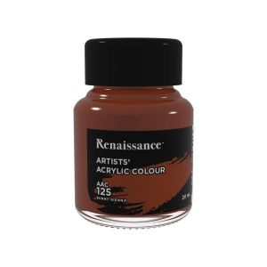สีอะครีลิคเรนาซองซ์ 20มล.#125BURNT SIENNA