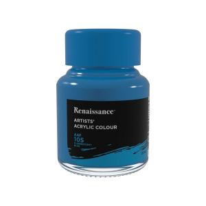 สีสะท้อนแสงเรนาซองซ์ 60 มล. สีฟ้า