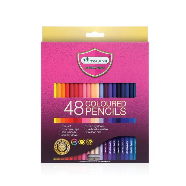 สีไม้ตรามาสเตอร์อาร์ต 48 สี/ยาว