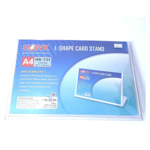 แท่นป้ายตั้งโต๊ะแนวนอน A4 HK-B731