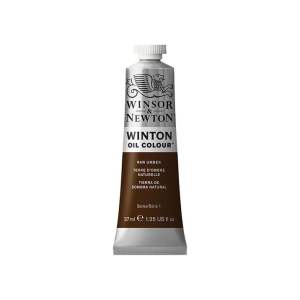 สีสีน้ำมันวินตั้นW&N 37 มล.#554 RAW UMBER