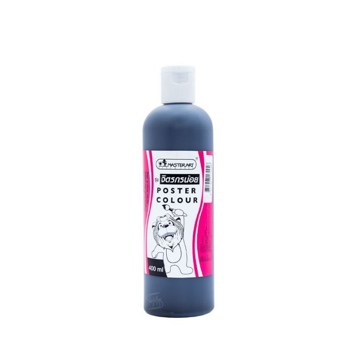 สีโปสเตอร์มาสเตอร์อาร์ต400มล.(202)สีดำ