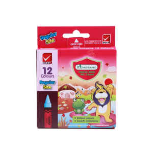 สีเทียนตรามาสเตอร์อาร์ต 12 สีขนาดกลาง