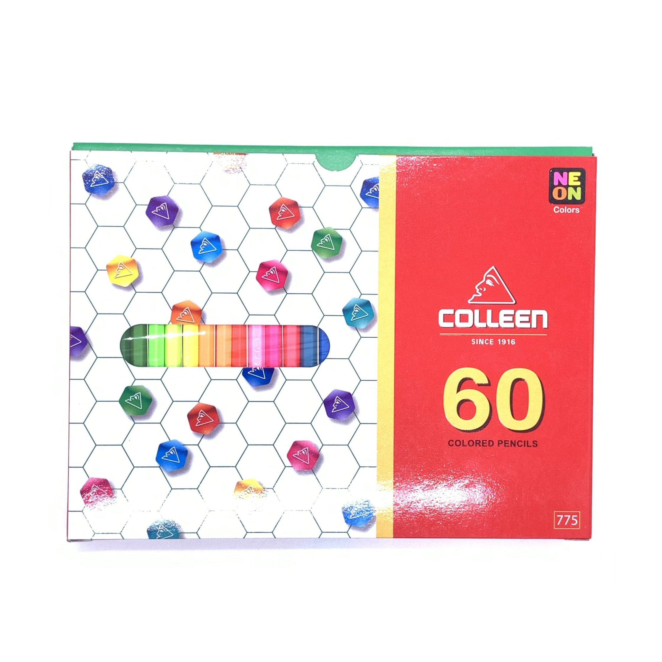 สีไม้คอลลีน 60 สี 60 แท่ง#775
